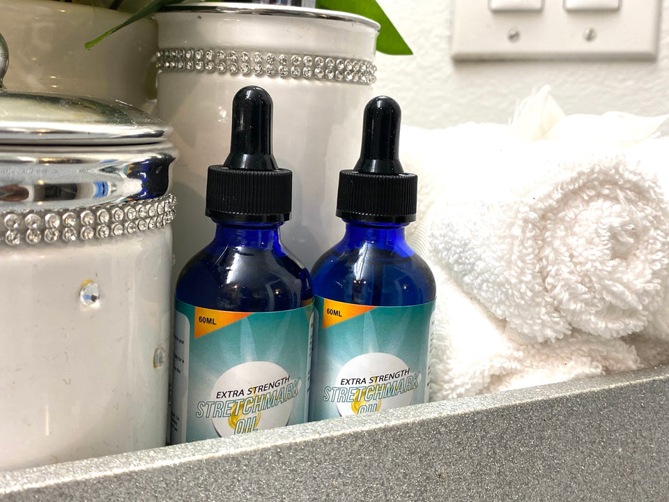 Extra Strength Stretchmark Oil 2-MONTH SUPPLY (2-Bottles)